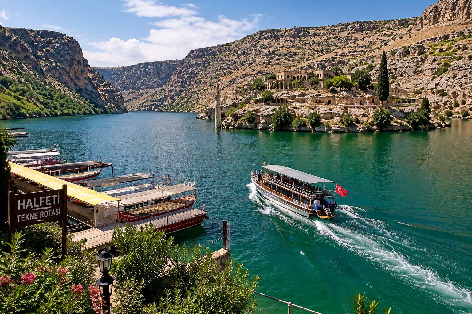 Halfeti Tekne Rotası